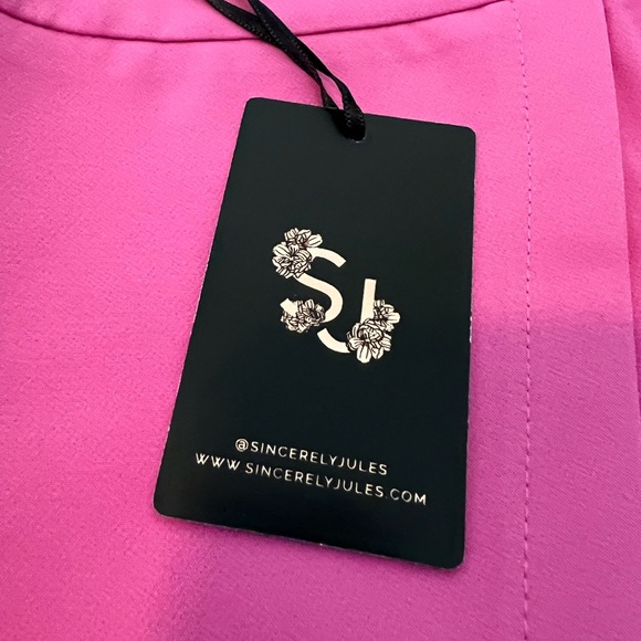 NWT Sincerely Jules Hot Pink Skort - Picture 7 of 8